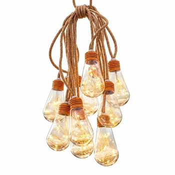 Уличная и домашняя LED гирлянда-светильник 8 м + 2 м — практичное и стильное решение для декоративного освещения дома, сада, террасы, беседки, балкона, веранды, двора или праздничной зоны.