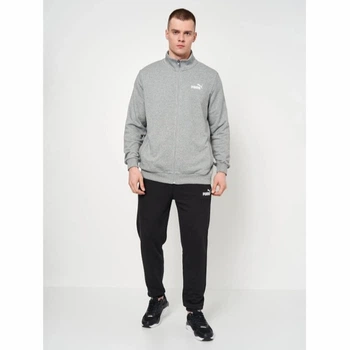 Костюм чоловічий Puma Clean Sweat Suit 58584003 s, сірий/чорний