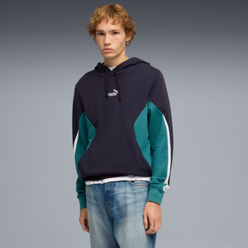 Худі чоловіче PUMA Essentials Block Hoodie Men 69259716 s, чорний/зелений