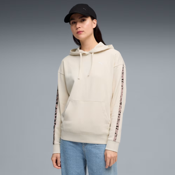 Худі жіноче PUMA Essentials Graphics Animal Hoodie Women 69182287 s, бежевий