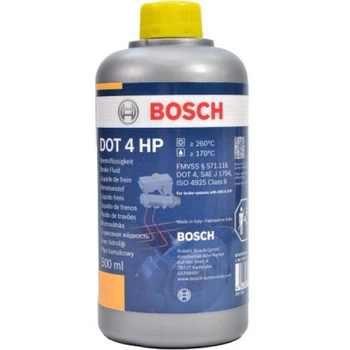 Гальмівна рідина Bosch DOT 4 0.5 л
