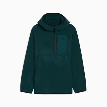Худі чоловіче PUMA PUMATECH Half-Zip Hoodie Men 68822475 xxl, темний/зелений