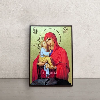Почаївська ікона Божої Матері 10×14 см