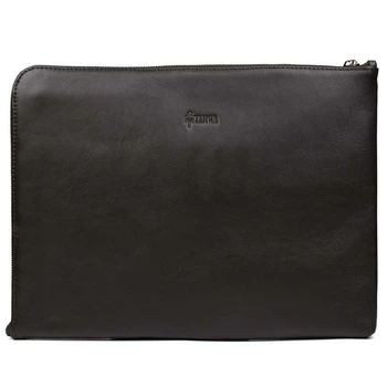 Папка-портфель кожаная TARWA GC-2559-4lx коричневая для документов А4