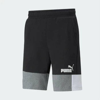 Шорти чоловічі Puma ESS+ Block Shorts 10" TR 84742901 xl, чорний/сірий