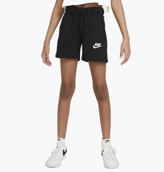Шорты детские Nike Sportswear Club Ft Short 5 147-158 СM Чорний DA1405-010