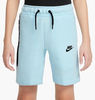 Шорты детские Nike Tech Fleece Light Blue L Блакитний FD3289-474