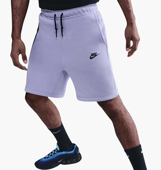 Шорты мужские Nike Tech Fleece Violet L Фіолетовий FB8171-515