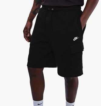 Шорты мужские Nike Fleece Cargo Black XS Черный FN3525-010