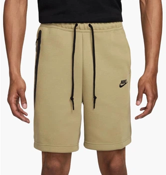 Шорты мужские Nike Tech Fleece Beige S Бежевий FB8171-276