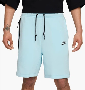 Шорты мужские Nike Sportswear Tech Fleece Light Blue S Голубой FB8171-474