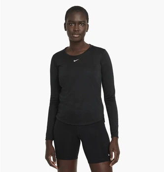 Лонгслив женский Nike Dri-Fit One Black Dd0641-010 XS Черный DD0641-010