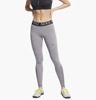 Лосини жіночі Nike Pro Dri Fit Grey XS Сірий CZ6497-056