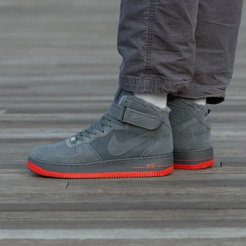Кросівки Nike Air Force Winter Grey Red 41