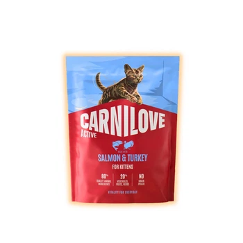 Сухий корм Carnilove Active з лососем та індичкою для кошенят усіх порід, 400 г