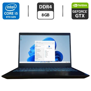 Ігровий ноутбук Lenovo IdeaPad L340-15IRH Gaming / 15.6" (1920x1080) IPS / Intel Core i5-9300H (4 (8) ядра по 2.4 - 4.1 GHz) / 8 GB DDR4 / 256 GB SSD + 1000 GB HDD / nVidia GeForce GTX 1050, 3 GB GDDR5, 96-bit / WebCam б/в