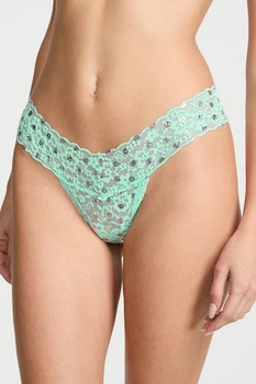 Трусики стринг Victoria's Secret 4(L) Зелёный (156347)