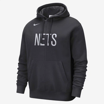 Худи мужское Nike Brooklyn Nets Courtside M ЧерныйDR9318-060