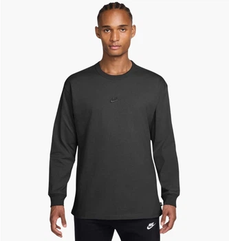 Лонгслив мужской Nike Premium Essentials Sustainable Black M Черный IH1127-010