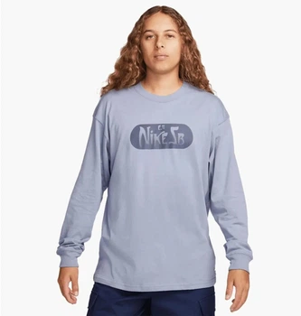 Лонгслив мужской Nike B Tee Ls M90 Brnd Rd XL Комбинированный FQ3715-493