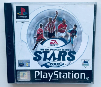 Диск для PlayStation 1 – The F.A. Premier League Stars 2001, англійська версія, Б/В