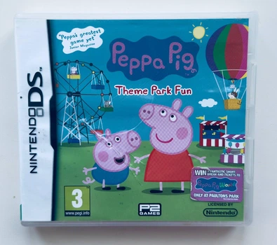 Картридж для Nintendo DS - Peppa Pig Theme Park Fun, английская версия, Б/У