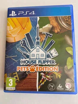 Диск для PlayStation 4 - House Flipper Pets Edition, русские субтитры, Б/У