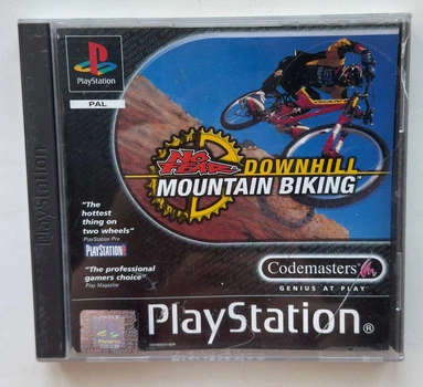 Диск для PlayStation 1 - No Fear Downhill Mountain Biking, англійська версія, Б/В