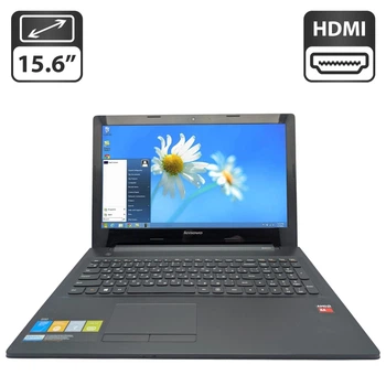 Ноутбук Lenovo IdeaPad G50-45 / 15.6" (1366x768) TN / AMD A4-6210 (4 ядра по 1.8 GHz) / 8 GB DDR3 / 500 GB HDD / AMD Radeon R3 Graphics / WebCam б/у