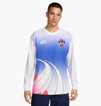 Лонгслив мужской Nike Nike Sb Long-Sleeve Skate S Комбинированный HF4376-100