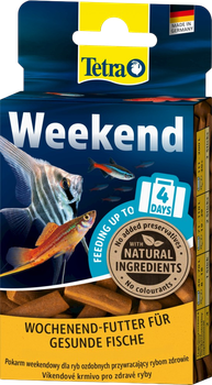 Корм Tetra Weekend для акваріумних рибок на період тривалої відсутності палички 20 шт (4004218767232)
