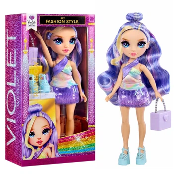 Кукла Rainbow High My Fashion Style Виолетта 28 см с сиреневыми волосами