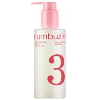 Гидрофильное масло для лица Numbuzin No.3 Bifida Bakuchiol Zero Pore Cleansing Oil 200ml