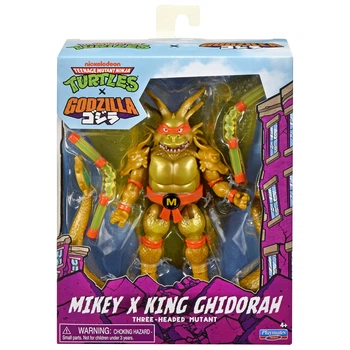 Фігурка TMNT x Godzilla - Майкі в образі Короля Гідори 84673