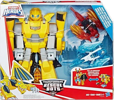 Трансформер Бамблби 25 см Hasbro Transformers Rescue Bots Knight Watch Bumblebee (C1122)