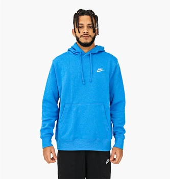 Худи мужское Nike M Nsw Club Hoodie Po Bb L Синий BV2654-403