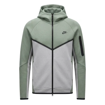 Толстовка мужская Nike Tech Fleece Full Zip Hoodies 2XL Оливковый HV0949-365