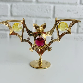 Фигурка со стразами Swarovski Летучая мышь 11 см 160475