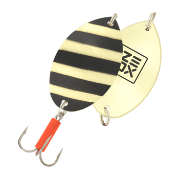 Блесна ZEOX FishScale 15г 023 Zebra Gold