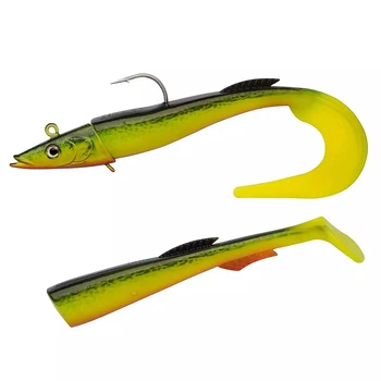 Силикон Berkley PowerBait Sandeel 210 mm Lime/Black (1102-1570999)