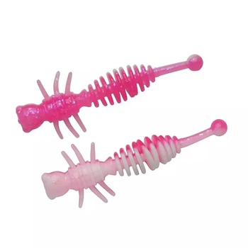 Силикон Berkley PowerBait Power Larvae 40 mm 12 pcs Pink/White (1102-1621118)