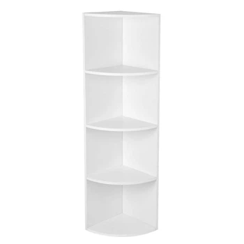 Стелаж 4-х ярусна Songmics 129,5х30х30 см LBC42WT