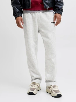 Штани чоловічі JACK & JONES 12282553 M white melange
