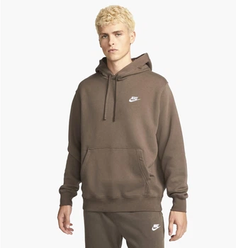 Кофта мужская Nike Pullover Hoodie XS Коричневый BV2654-004