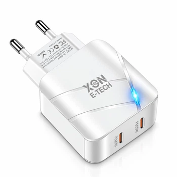 Зарядное устройство XON PowerCharge 40W (PD20) USB Type-C (PCWC040020A0С2W 6105) Белый