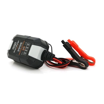 Зарядний пристрій для акумуляторів BYGD YG22673 6/12V, 220-240V, 1,5A, LED-індикація, клеми (AGM/GEL/Lead)
