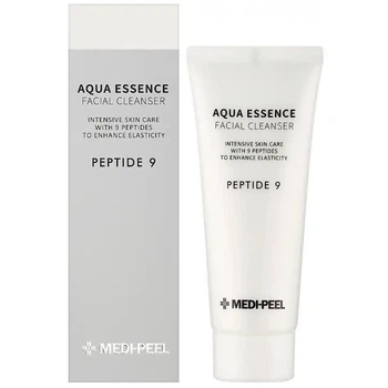 Увлажняющая пенка для умывания с пептидами Medipeel Peptide 9 Aqua Essence Facial Cleanser,150 мл