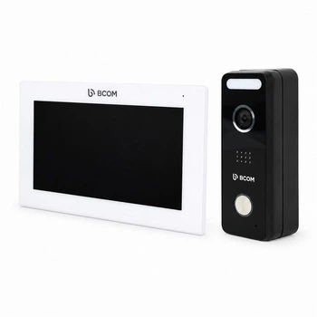 Комплект відеодомофона BCOM BD-870 IP/T White Kit