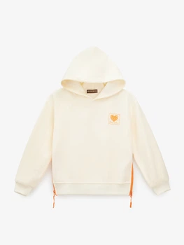 Худі з принтом для дівчинки GENUA G01333-0003 116 см Молочний shop (2000999665752)