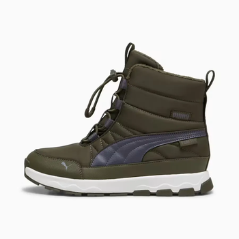 Дитячі Черевики Puma Evolve Puretex Boots Dark Olive/Gray/White 37.5-5.5-24.4см